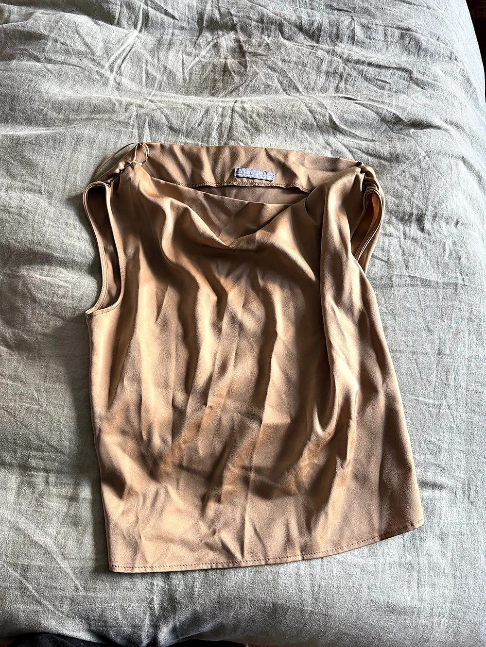 itm Sleeveless Tank in Brown Size XS Like New